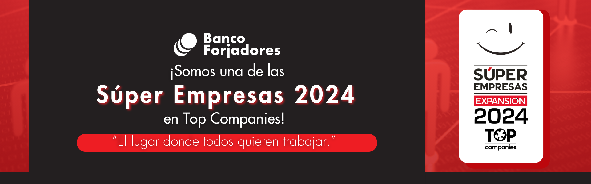 Únete al equipo Banco Forjadores